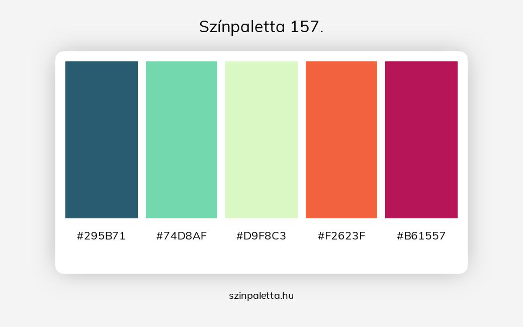 Színpaletta 157. - szinpaletta.hu