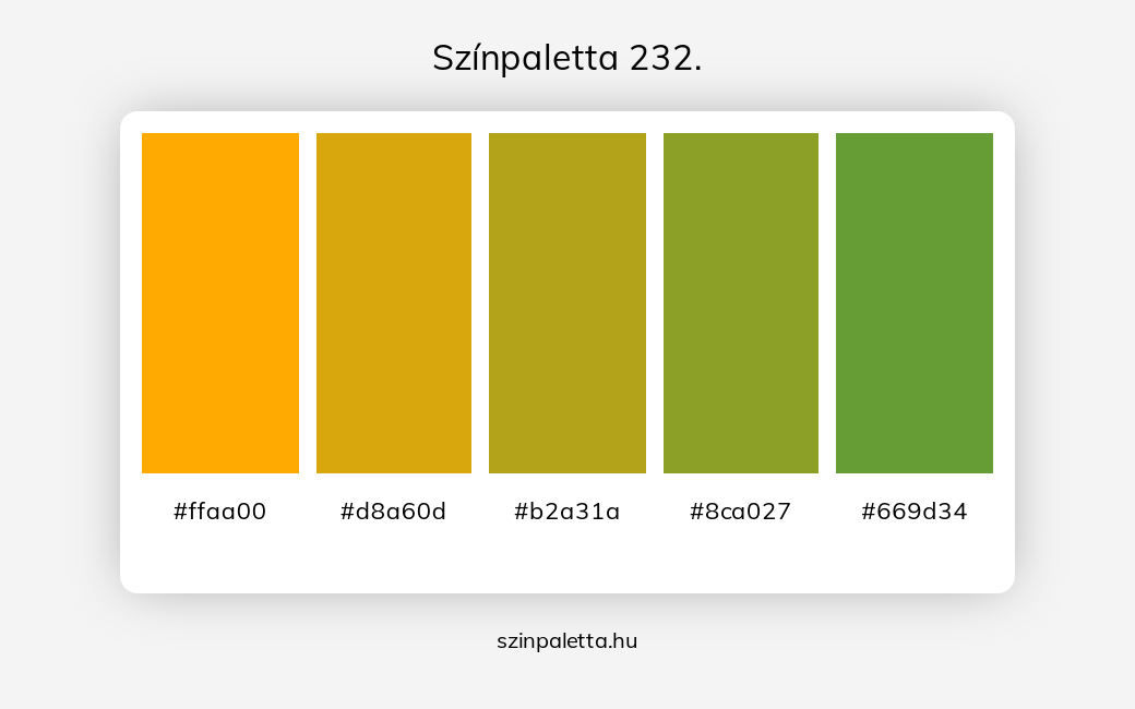 Színpaletta 232. - szinpaletta.hu