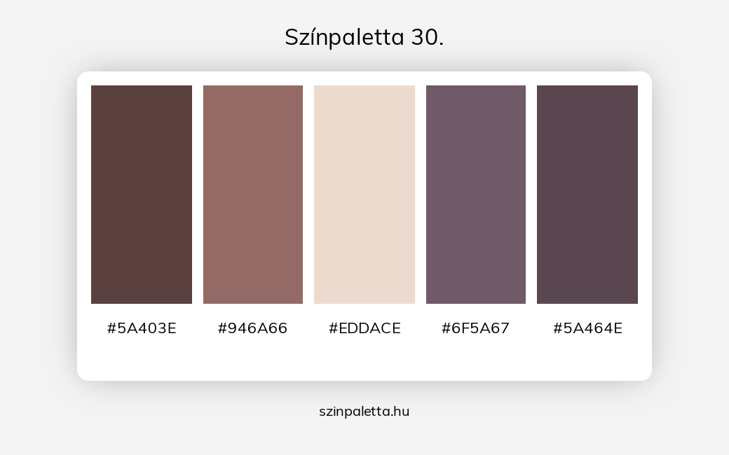 Színpaletta 30. - szinpaletta.hu