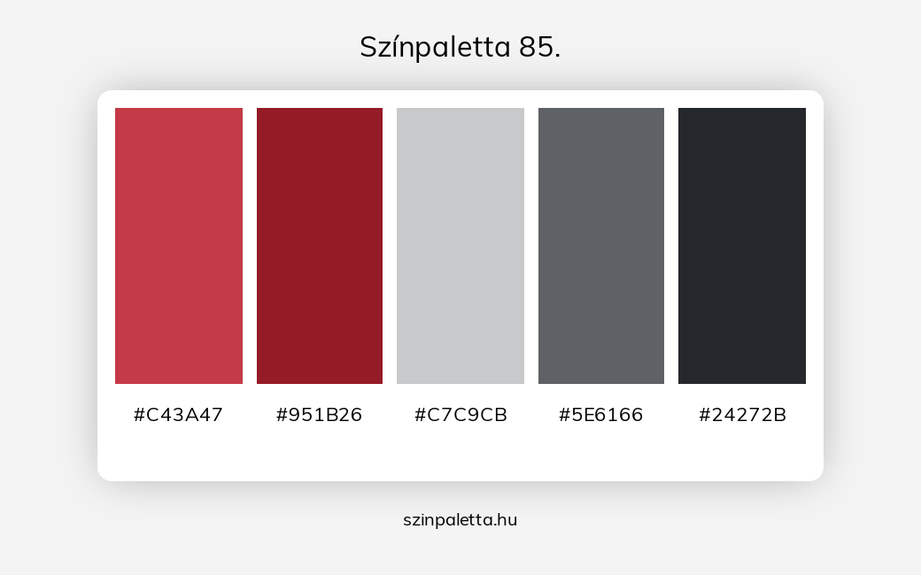 Színpaletta 85. - szinpaletta.hu