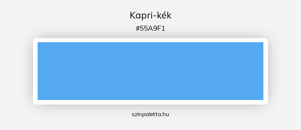 Kek Szinek Fajtai
