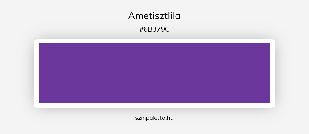 Ametisztlila - szinpaletta.hu