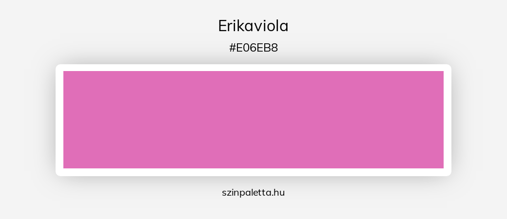 Erikaviola - szinpaletta.hu