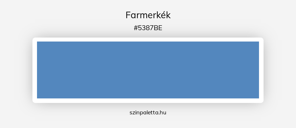 Farmerkék - szinpaletta.hu