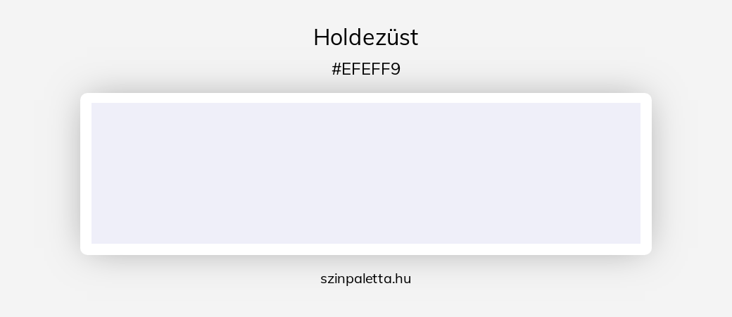 Holdezüst - szinpaletta.hu