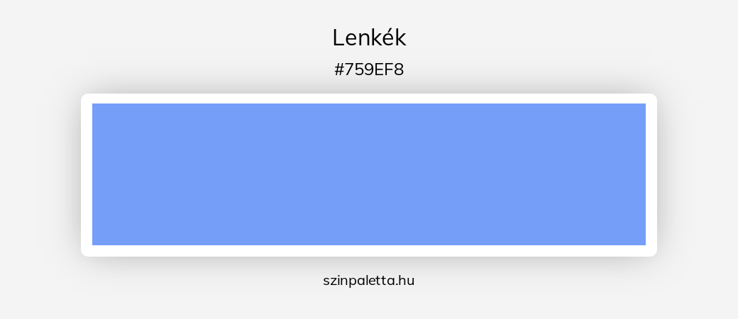 Lenkék - szinpaletta.hu