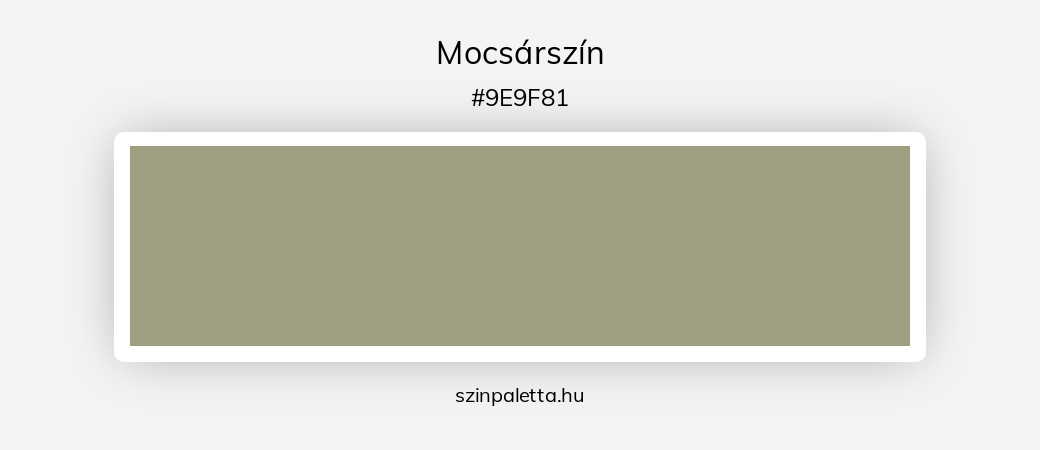 Mocsárszín - szinpaletta.hu