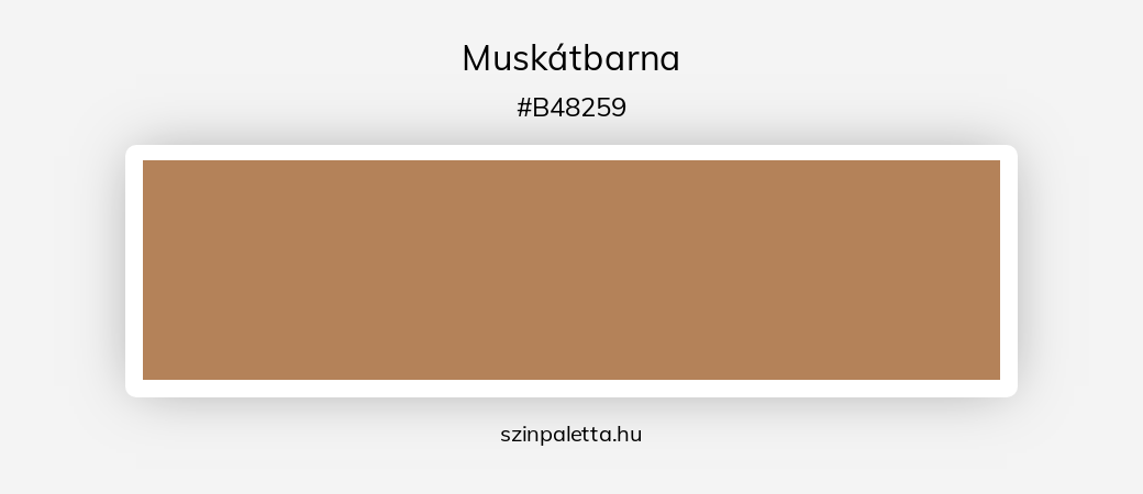 Muskátbarna - szinpaletta.hu